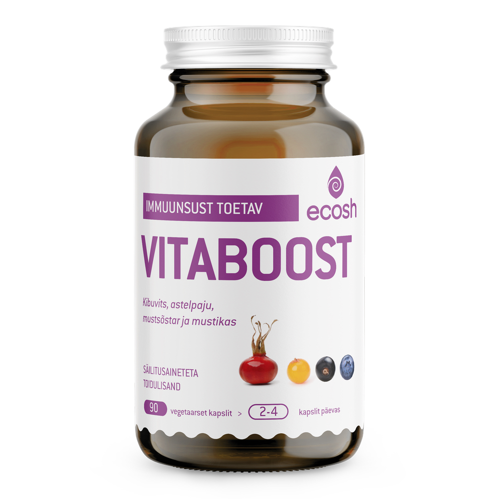 Imuunsust toetav Vitaboost Ecosh 90 vegetaarset kapslit