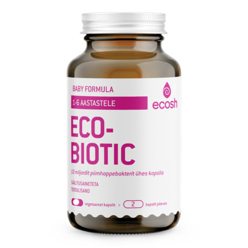 Laste probiootikumid Ecobiotic baby Ecosh 40 kapslit