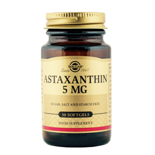 Astaksantiin 5 mg Solgar 30 kapslit