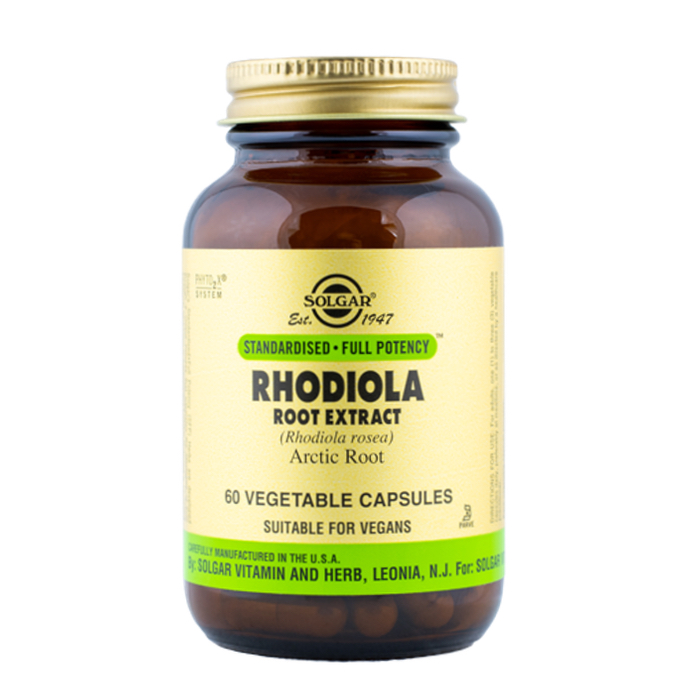 Kuldjuure ekstrakt Rhodiola root Extract Solgar 60 kapslit