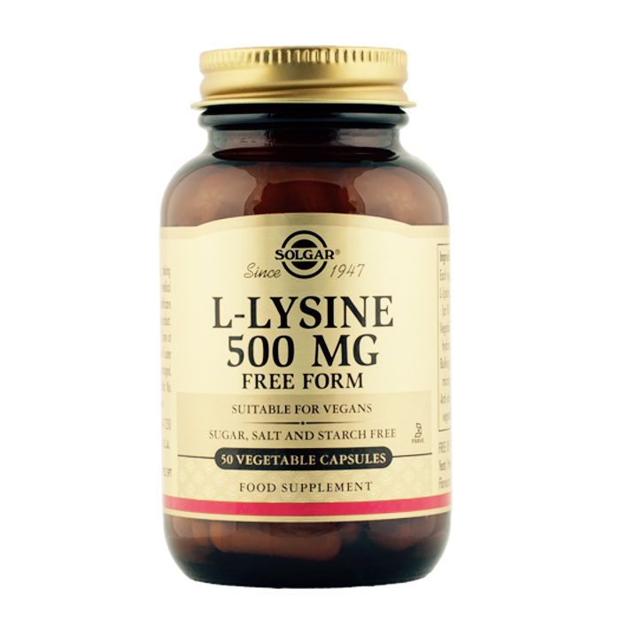 L-Lysine 500 mg Solgar 50 tabl