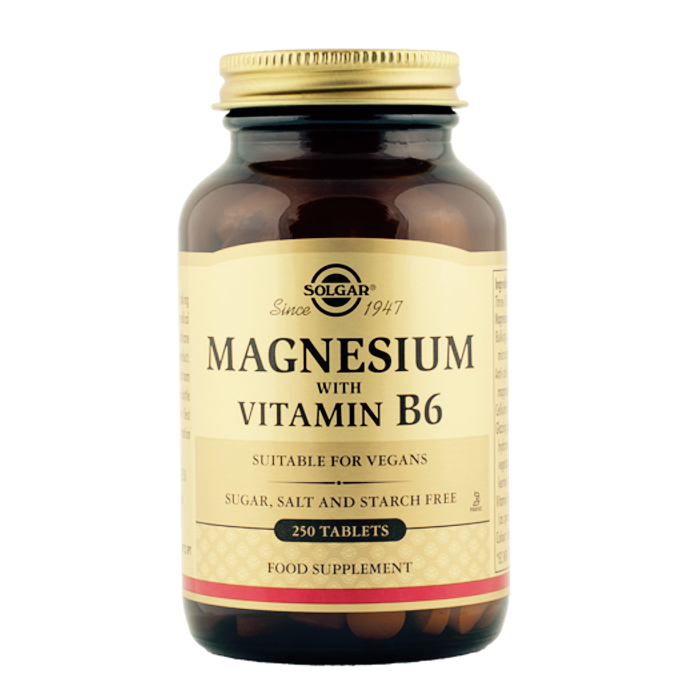 Magneesium koos vitamiin B6 250 tabl