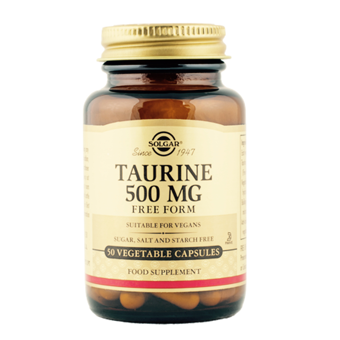 Tauriin 500 mg Solgar 50 kapslit
