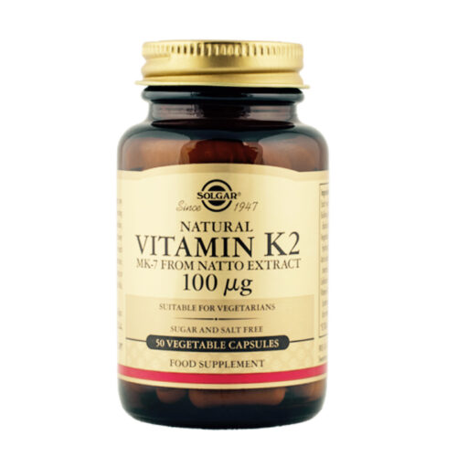 Vitamiin K2 100 µg Solgar 50 kapslit